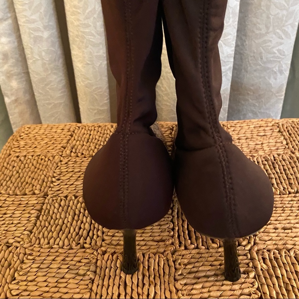 Gwen Stefani Collection Animal Print Boots Heels - Picture 6 of 15